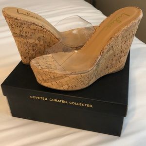 Lulu’s Natural Cork Wedges